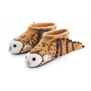 Barny Owl -  Adult Slippers