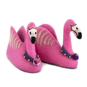 Alice the Flamingo Slippers