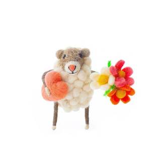 Gift: Hearts and Flowers Sheep