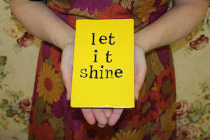 Gift: Let It Shine Ceramic Tile