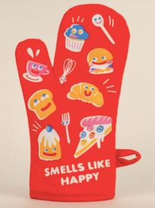 Smells Like Happy Oven Mitt