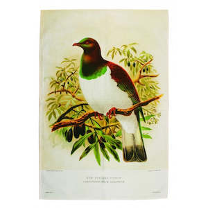 Gift: Wood Pigeon Tea Towel