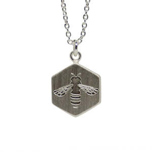 Gift: Busy Bee Silver Necklace