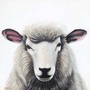 Gift: Sheep "Esther" Art Print