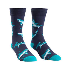 Gift: Shark Attack  - Mens Socks