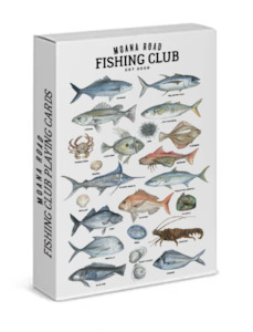 Gift: NZ Fishing Club - Playing Cards