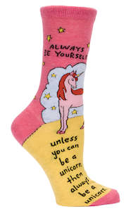 Always be a Unicorn Crew Socks