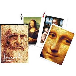 Gift: Piatnik Leonardo Da Vinci Playing Cards