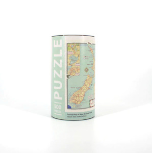 Gift: Tourist Map of NZ  Puzzle