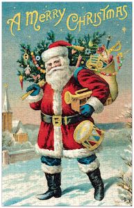 Santa Claus 500 Piece - Vintage Puzzle