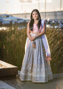 Clothing: Rose Quartz Lehenga