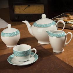 Tea Set - Athen Turquoise (17pcs)