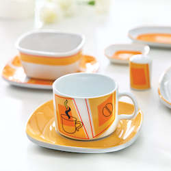 Tea set - Orange (12pcs)