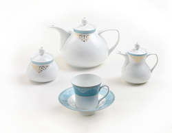 Tea Set - Armitage Turquoise (18pcs)