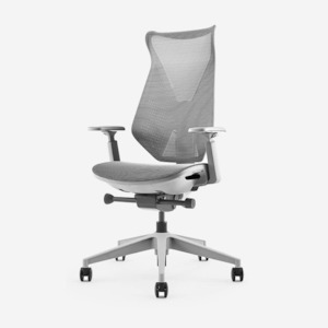 Deskbird Hercules Ergonomic Full Mesh Office Chair - Grey (Suits 162cm-186cm)