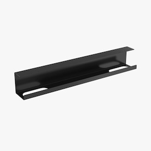 Furniture wholesaling - office: Open Cable Management Tray V2 - Black