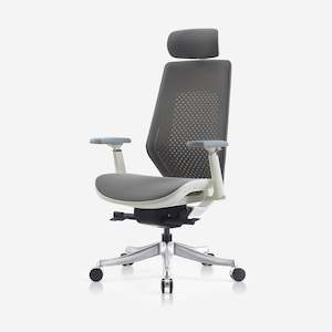 Deskbird Ergonomic Elite Full Mesh Office Chair - Grey (Suits 166cm-184cm)