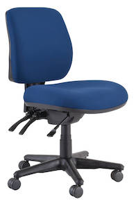 Furniture wholesaling - office: Buro Roma 3 Lever Mid Back Office Chair