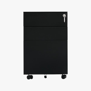 File Mobile Storage Unit - Matte Black