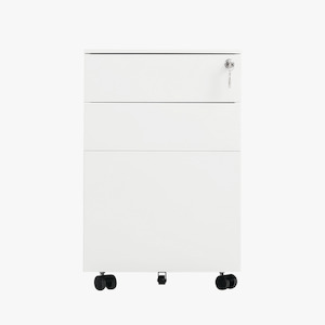 File Mobile Storage Unit - White