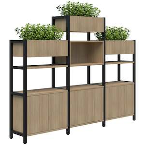 Grid 40 Storage - Planter Display Wall - 4-5 Tier NZ Made