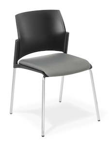 Eden Spring 4-Leg Chair Upholstered