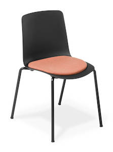 Eden Coco 4-Leg Chair Upholstered