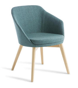 Eden Talia With Timber Base Chair