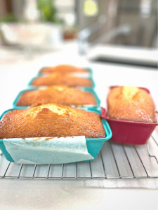 Lemony Sour Cream Cake or Loaves