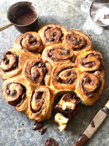 Double Chocolate Danish Scrolls