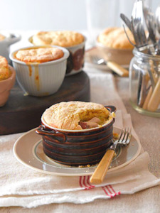 Chicken Pie with Herby Cobbler Topping