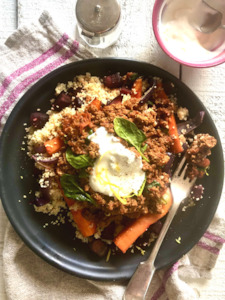 Moroccan Beef Bowl