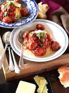 Slow Cooker Italian Meatballs in Sauce