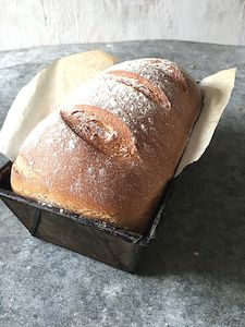 Plain White Loaf of Bread