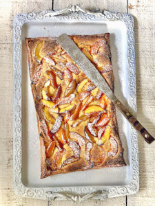 Orange, Almond and Summer Fruit Tart