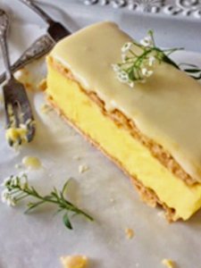 Passionfruit Custard Slice