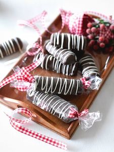 Rich Chocolate Truffle Logs