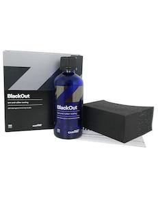 Plastic Vinyl Dressing Cleaners: Cquartz Blackout Tire & Rubber Coating - 100ml