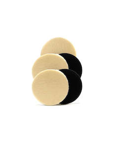 Polishing Pads Accessories: Cool Wool Pad - 76mm / 3 inch - 5 Pack