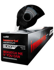 Certified Detailers: Immortal PPF - BLACK Gloss Paint Protection Film - 1524mm (60inch) x 15 metres (50ft)