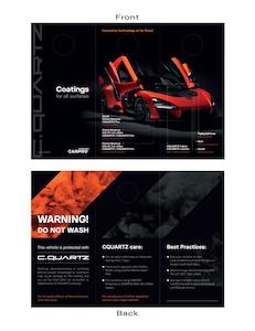 Certified Detailers: Hanger Brochure - 50 pieces