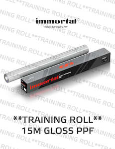 Certified Detailers: Immortal PPF - TRAINING ROLL - Gloss Paint Protection Film - 1524mm (60inch) x 15 metres (50ft)