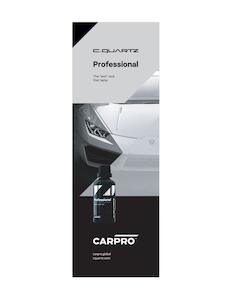 Certified Detailers: Cquartz Professional Wall Banner - 220cm x 80cm