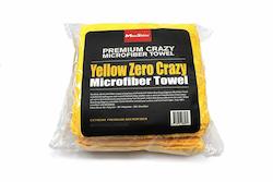 MaxShine Yellow Zero Crazy Microfibre towel 5 pack