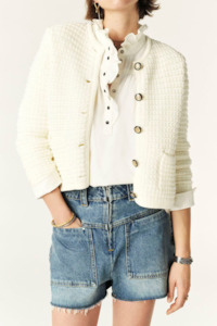 Gaspard Cardigan Ecru