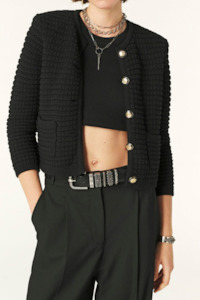 Knitwear: Gaspard Cardigan Noir