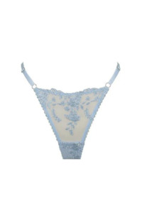 Lingerie: Nicolette Thong Cornflower