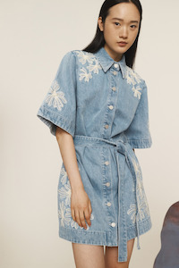 Charlene Denim Mini Dress