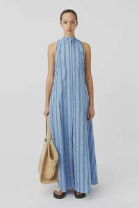 Atoll Stripe Dress Cornflower Stripe