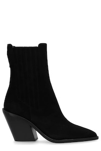 Footwear: Mazola Suede Boot Black